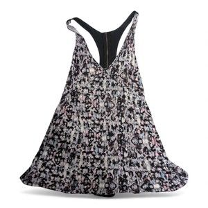Silence & Noise Patterned Racerback Tank Top -‎ L